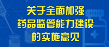 關(guān)于全面加強藥品監(jiān)管能力建設(shè)的實施意見